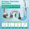 30-Inch Hair Clog Remover Tool - Plumbing Snake Auger