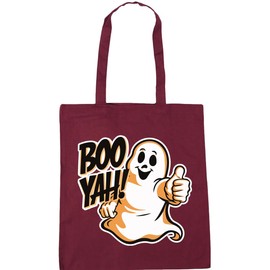 Hippowarehouse Boo Yah! Tote Shopping Gym Beach Bag 42cm x38cm, 10 litres