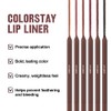 6 Colors Matte Lip Liner Pencils with Sharpener, Waterproof Long