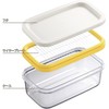 Akebono Sangyo Butter Case with Cutter and Fork for 200g,