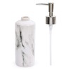 Bodico White 3-Piece Marble Bathroom Accessory Set