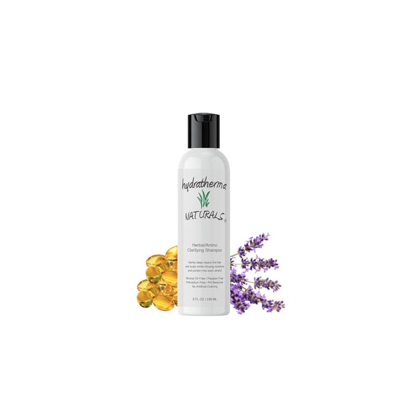 Hydratherma Naturals Herbal Amino Clarifying Shampoo, 8.0 fl. oz. by