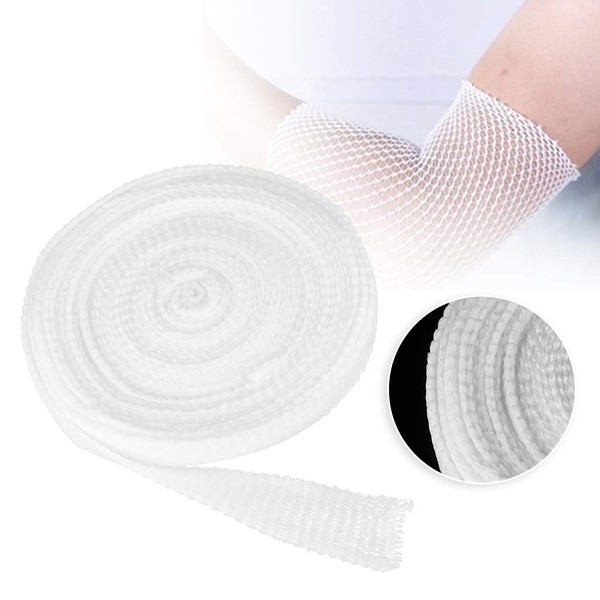 Elastic Net Dressing, Elastic Stretch Net Bandage, Elastic Net Wound Dressing Bandage Stretchable Fix Band Emergency Aid Bandage Retainer Dressing Wrap Retainer for Large Extremities(Number 5)