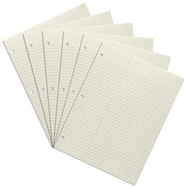 ROARING SPRING Law Ruled Writing Pads, 6 Pack, 8.5" x 11", 50 Green Sheets Per Pad, 3-hole punched, Top Glued, Made in the USA, (95234)