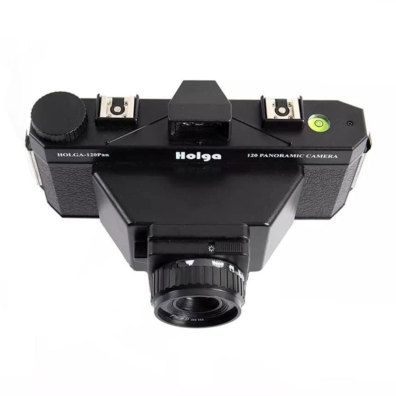 HOLGA 120PAN Black Panoramic Film Camera Lomo Medium Format Film