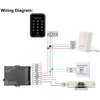 UHPPOTE Push to Exit Button Square Rocker Switch - Flush-Mounted