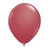 Qualatex 30184 Cranberry 11"/ 11-inch Round Latex Party Balloons (Pack
