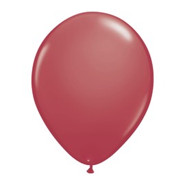 Qualatex 30184 Cranberry 11"/ 11-inch Round Latex Party Balloons (Pack of 25)