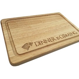 House Stark"Dinner is Coming" Parody Wooden Chopping/Cutting/Cheese Board