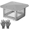 Fuairmee Premium 13" x 13" Chimney Cap, Stainless Steel Chimney
