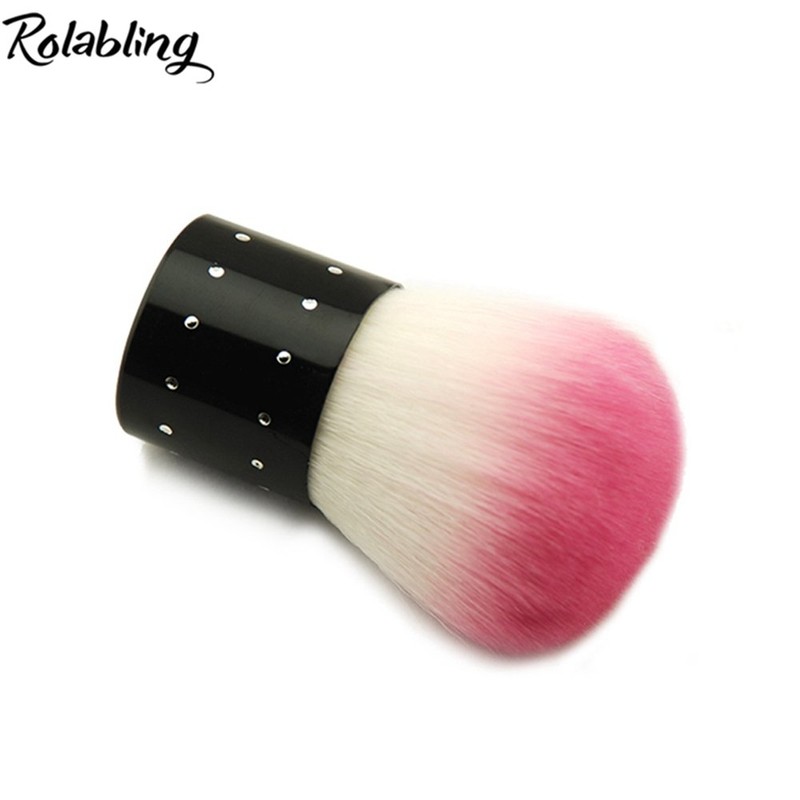 Rolabling Soft Nail Art Dust Remover Powder Brush Nail Dust