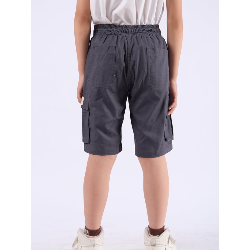 NATUST Children's Cargo Shorts Boys, gray