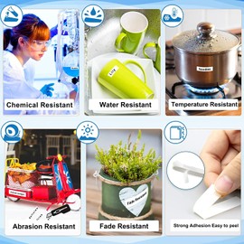 Pristar Compatible TZe-211 Label Tape Replacement for Brother P-Touch Tape 6mm TZe211 Tz-211 TZc 211 for Brother PT-H100LB PT-H101C GL-H105 PT-H110 PT-H107B PT-D210 PT-E110, Black on White, 3-Pack