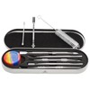 KUVIS Wax Carving Tools with 5ml Silicone Container and Tin