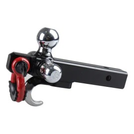 Enganche Remolque 3bolas 1-7/8,2-5/16 ,3/4, 10000lbs Negro