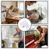 6PCS White Scrub Pads 4x6 Inch - Non Scratch Scouring