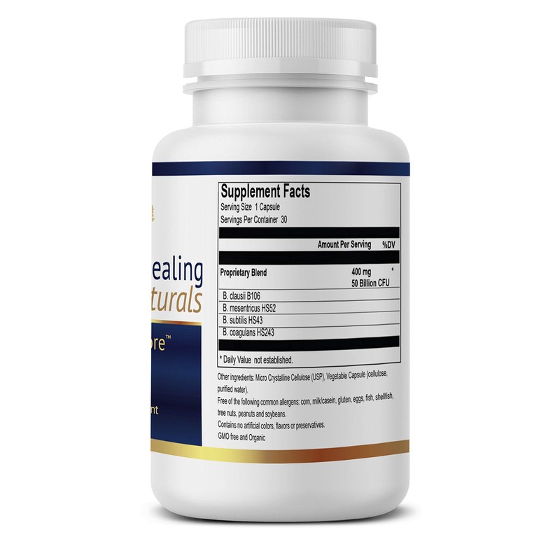 True Healing Naturals - TrueBio-Spore - Probiotic Supplement - Resilient