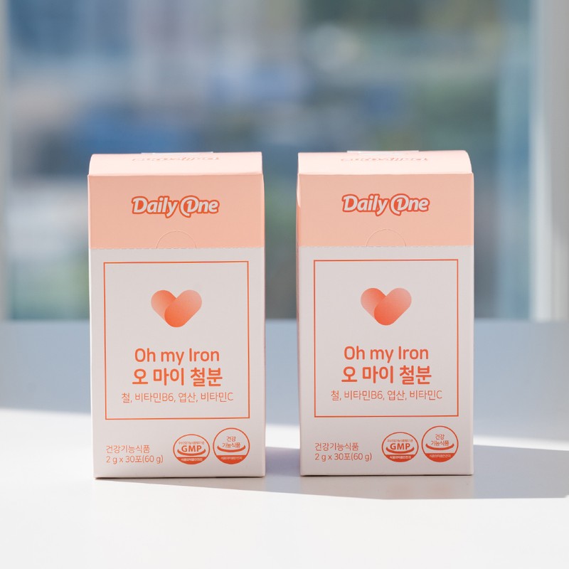 DAILYONE Daily One Oh My Iron High Non-heme Iron Iron