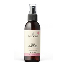 Sukin Australian Natural Rose Hydrating Mist Toner For All Skin Types - 125ml