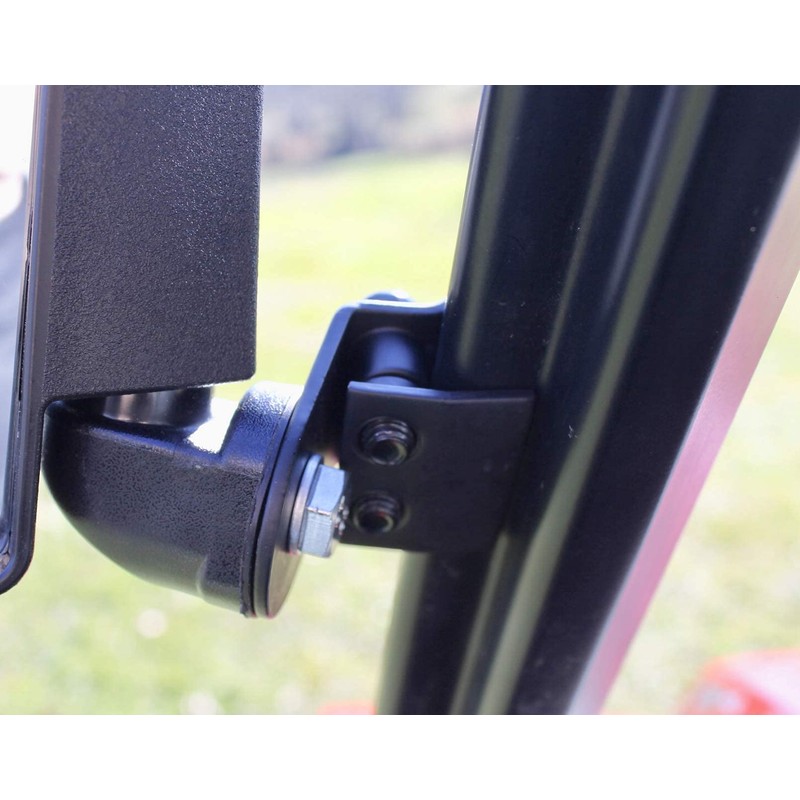 Bevel Engineering UTV Rear View Side Mirror Kit (2 Pack)