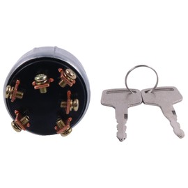 JZGRDN Tractor Ignition Switch 1025-3504-000 1007-2811-000 1021-2925-000 1031-2888-000 67404-02700 03152-35002 38180-31820 Compatible with Case IH Tractors 235 244 245 254 255 1120 1130 1140