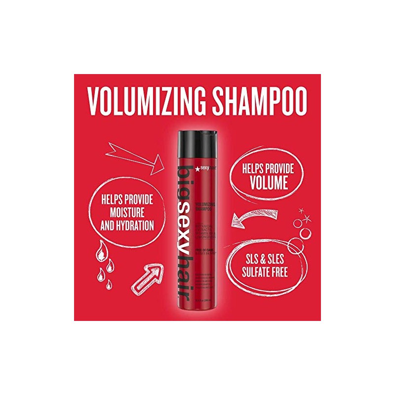 SEXYHAIR Big Volumizing Shampoo, 10.1 fl. oz.