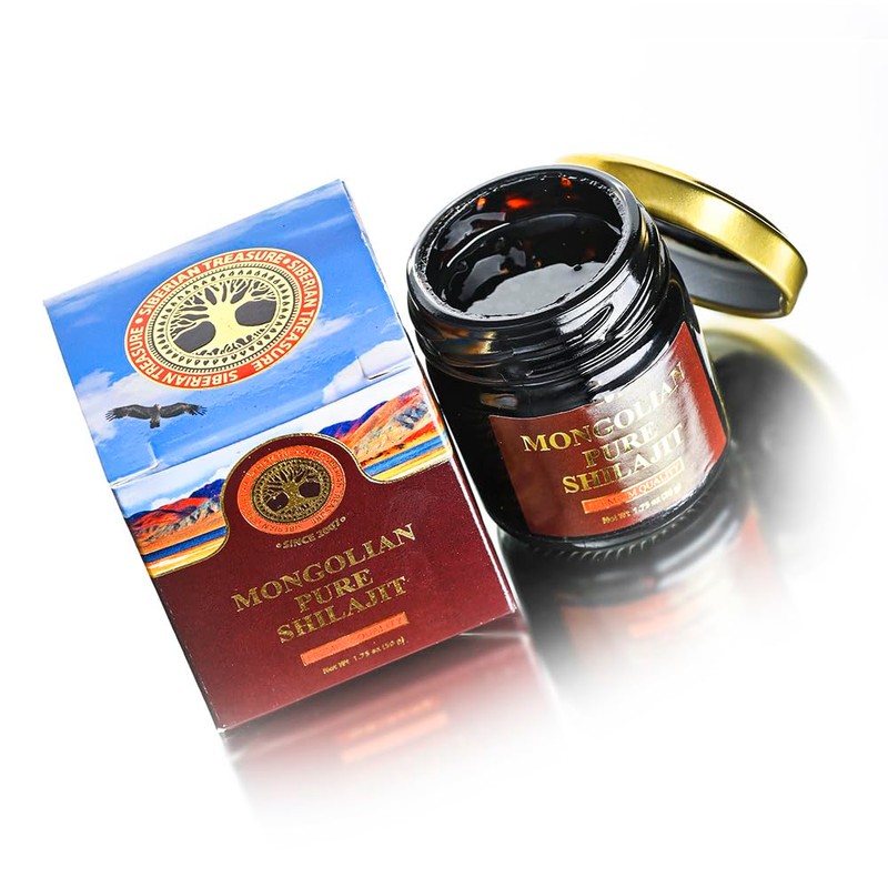 Siberian Treasure Mongolian Shilajit, 1.75 OZ