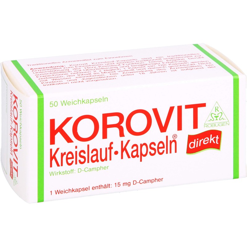 KOROVIT Circulation Capsules Pack of 50