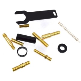 VMS CHROME BLACK BULLET ANTENNA FOR CHEVY SILVERADO AND GMC SIERRA 2007 N NEWER