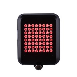 Bicycle Tail Laser Lamp Intelligent Sensing Turn Brake Warning USB Charging Bike Rear Light for Road Bikes