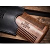 Fitters Real Barber Beard Brush and Comb Set for Men