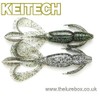 Keitech Crazy Flapper 2.8" #520 Gripan Orange Gold