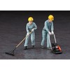Hasegawa WM03 1/35 Construction Machine Series Construction Workers Set A