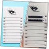 Baluue 2pcs Acrylic Lash Display Boards for Eyelash Extensions Lash