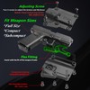 Mega-Fit Paddle Holster Fit Most Popular Full Size and Compact