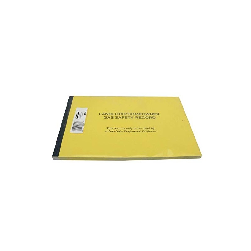 532P Gas Safe® Landlords Gas Safety Record Pad of 50
