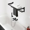 BOZWELL Bathroom Lavatory Towel Rack with Two Towel Bars,20-Inch Towel