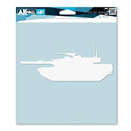 M1 Abrams Tank - Vinyl Decal Outdoor Weatherproof - Select Size