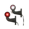 2 x LED Rubber Side Light 12 V 24 V