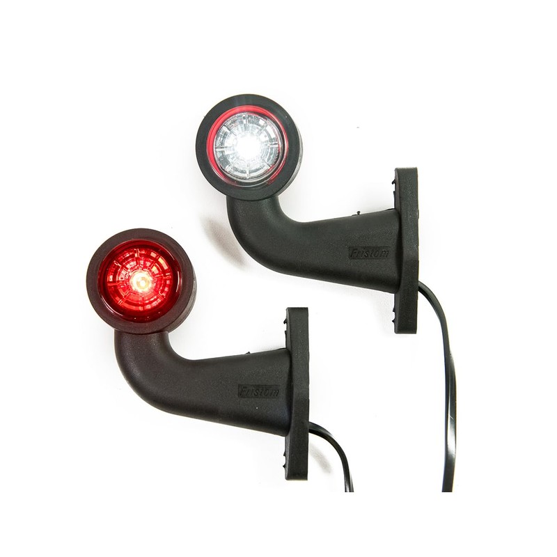 2 x LED Rubber Side Light 12 V 24 V