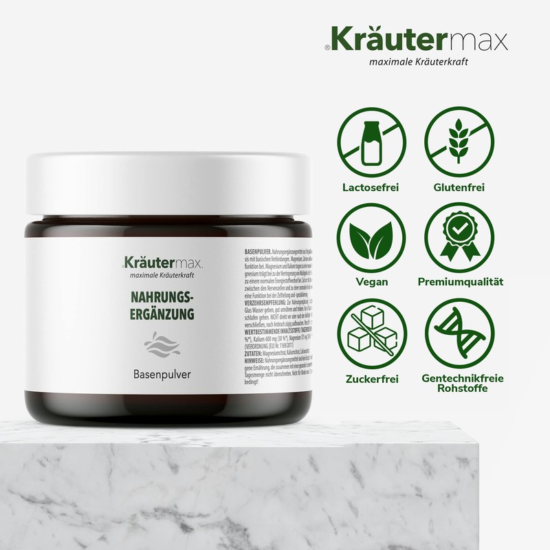 Base Powder Citrate with Minerals Magnesium, Potassium and Calcium |