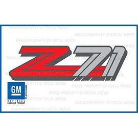 Decal Mods Z71 Decals Stickers fits Chevy Silverado/GMC Sierra - F (1999-2000) Bed Side 1500 2500 HD (Set of 2) | FG6Y0