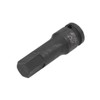 TOP-VIGOR Impact Hex Bit Socket, 1/2" Drive x H17 (17mm)