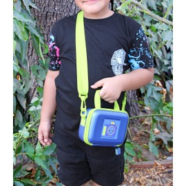 CASEMATIX Funda para cámara compatible con VTech Kidizoom y accesorios para cámara Vtech, solo incluye bolsa azul para cámara con correa