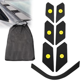 Sporacingrts Engine Bay Vent Covers Compatible with Corvette C8 2020-2025 Models Including 7 Piece Water Protection Kit Designed to Prevent Water Damage During Car Washing