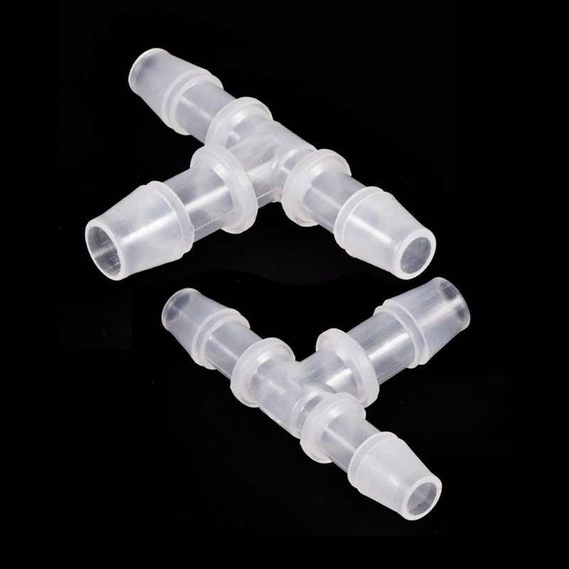 M METERXITY 4 Pack Barb Hose Fittings - 8x10x8mm OD