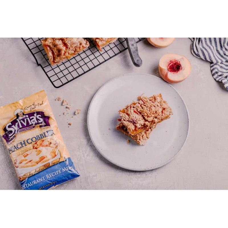 Sylvia’s Restaurant Peach Cobbler Recipe Mix, Delicious Desserts Made Easy