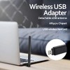 Gugxiom Adaptador WiFi Inalámbrico USB AR9271 con Antena Externa de