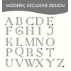 50-Pack Monogrammed Napkins With Pocket For Flatware, 16" x 16"