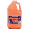 Constructive Playthings Washable Orange Gallon of Tempera Paint